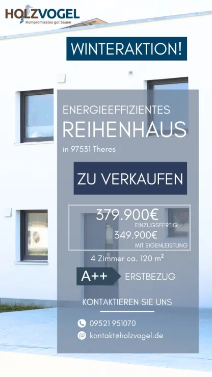 Reihenhaus Winteraktion 